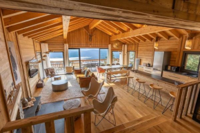 Chalet Luxe spacieux, Piscine chauffée, vue lac et montagnes, proximité immédiate pistes Les Angles